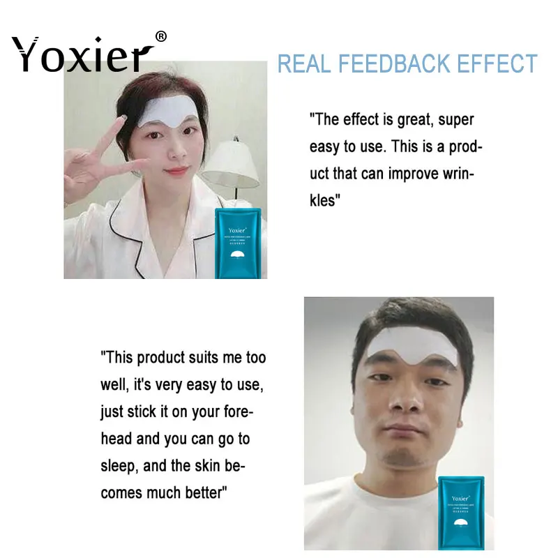 

Forehead Wrinkles Removal Patch Anti-Wrinkle Forehead Lines Firming Face Mask Frown Lines Treatment Sticker Anti-Aging Skin Care