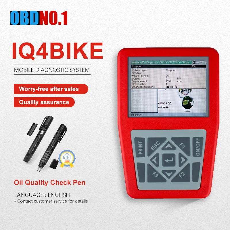 IQ4Bike диагностики и сканер инструмент forMotorcycles ForBMW ForHONDA мотоцикл iQ4 велосипед