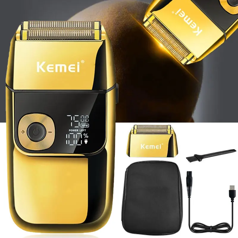 

Kemei beard trimmer for men electric shaver Rechargeable men's mower Hair Cutting Machine barber razor for men Hair Cut 3