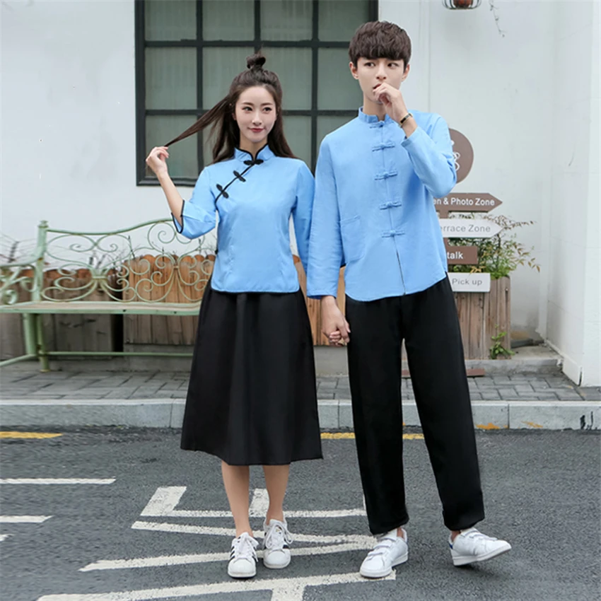 Женский комплект одежды в традиционном китайском стиле костюм для выступлений