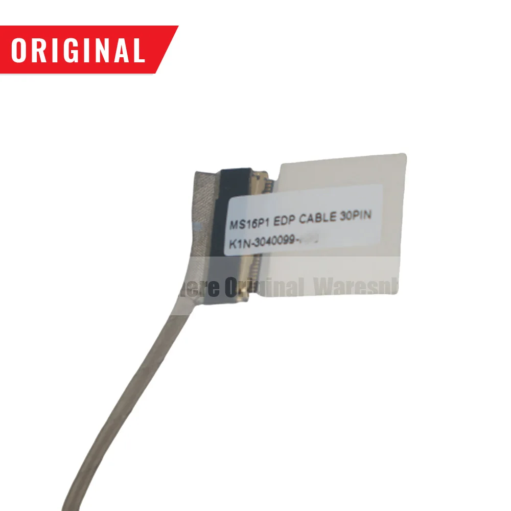 Новый LCD 30PIN EDP кабель для MSI MS 16P1 GE63VR GX63VR K1N3040099 K1N 3040099|Компьютерные кабели и