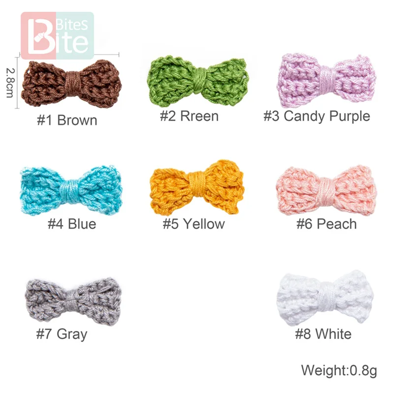 20 шт. детский Прорезыватель для зубов игрушка бабочка сделай сам цепочка