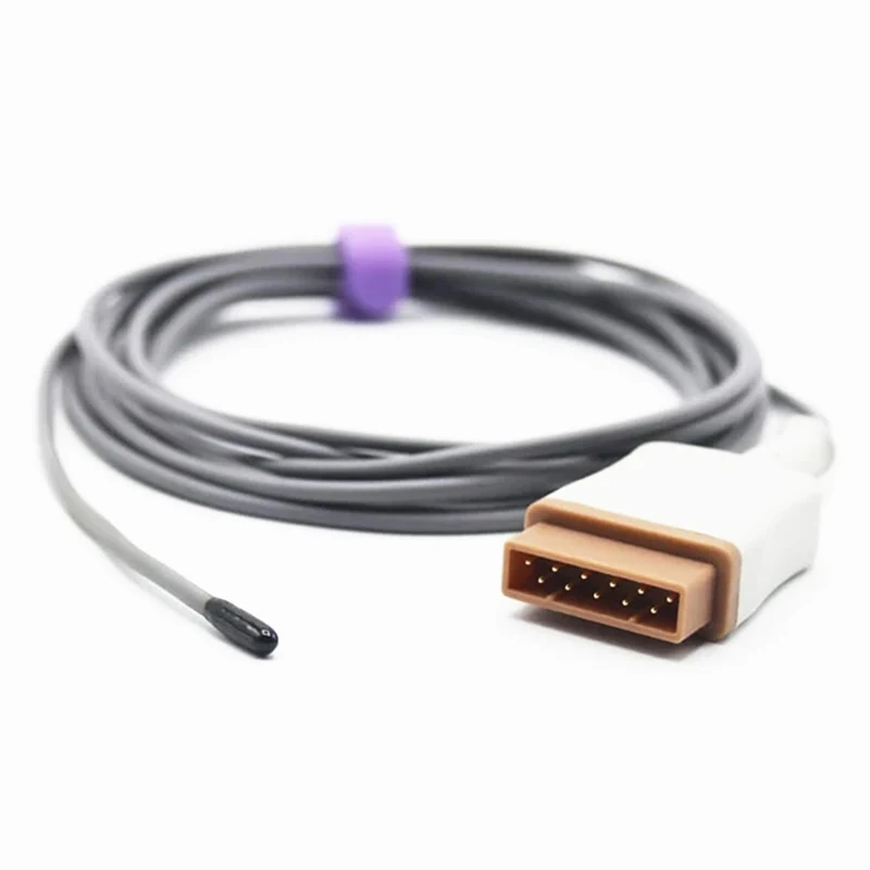 GE Marquette Compatible Medical Temperature Probe Sensor Esophageal/ Rectal for Patient Monitor | Accessories