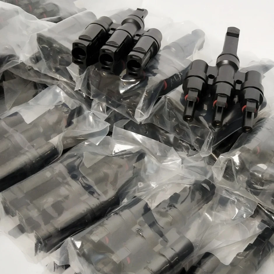 100 пар x 3T Штекерный и гнездовой разъем Параллельный панели солнечных батарей