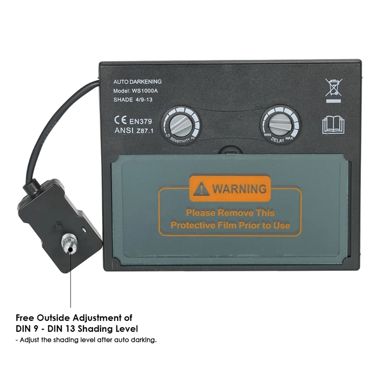 2018 Новая Профессиональная Солнечная Сварочная маска Авто затемнение сварочный