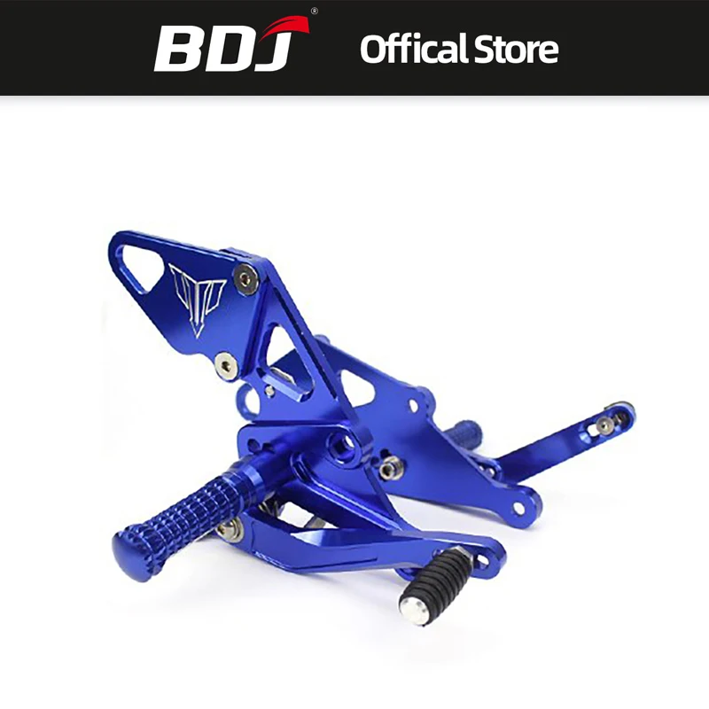 BDJ для Yamaha MT 07 FZ MT07 FZ07 2013 2014 2015 2016 2017 2018 ЧПУ Регулируемые Задние подножки отдых