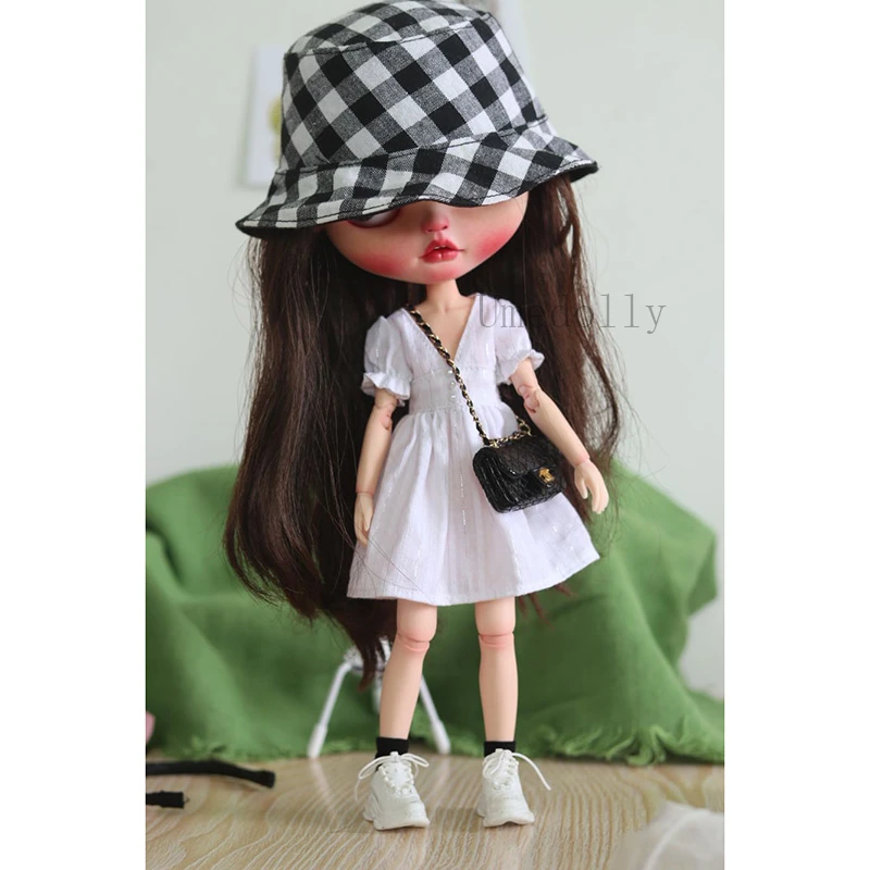 1 шт., элегантное платье ручной работы для Blyth, Одежда для куклы Holala, аксессуары