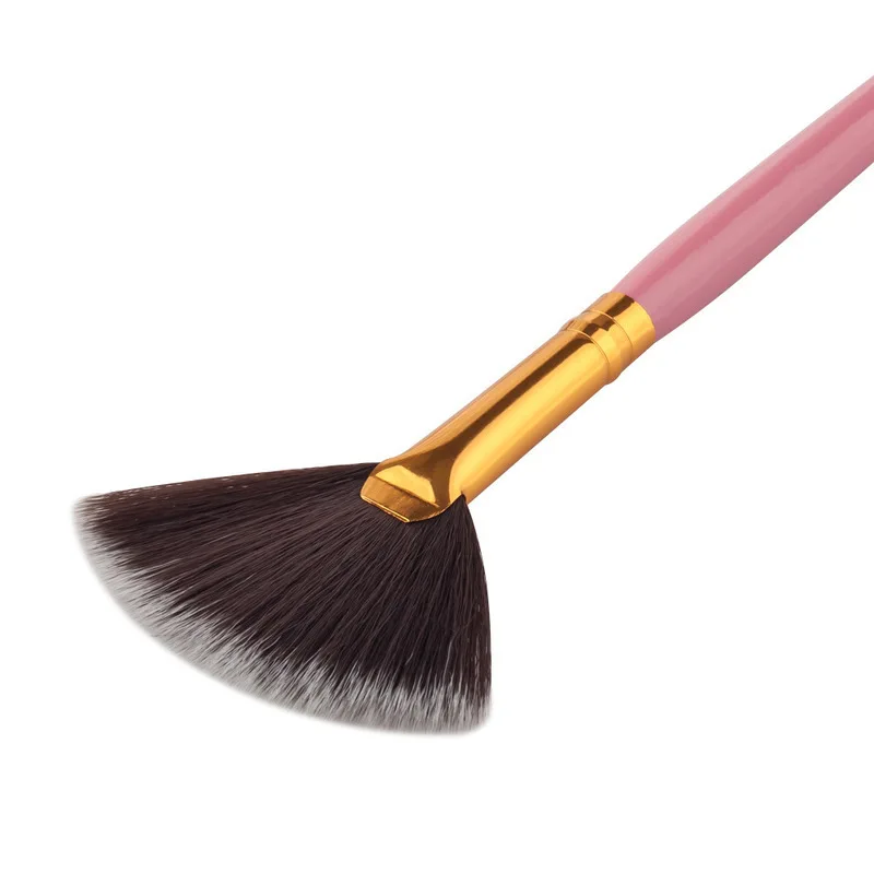 1 шт. тонкая кисть для консилера в форме веера консилер растушевки хайлайтер