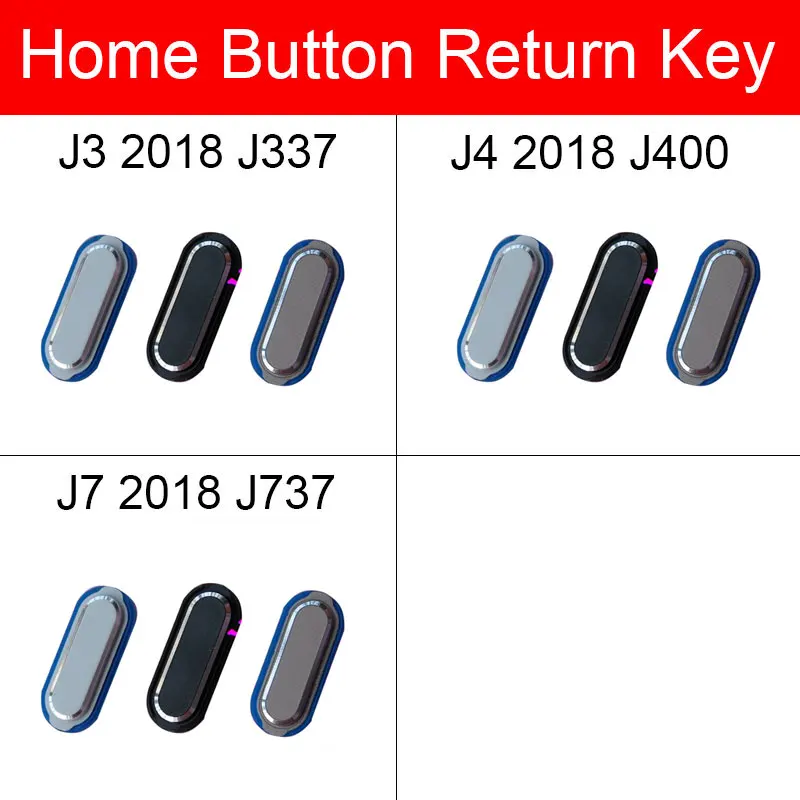 Главная Кнопка для Samsung Galaxy J3 J4 J7 2018 J337 J400 J737 Меню распознавания отпечатков
