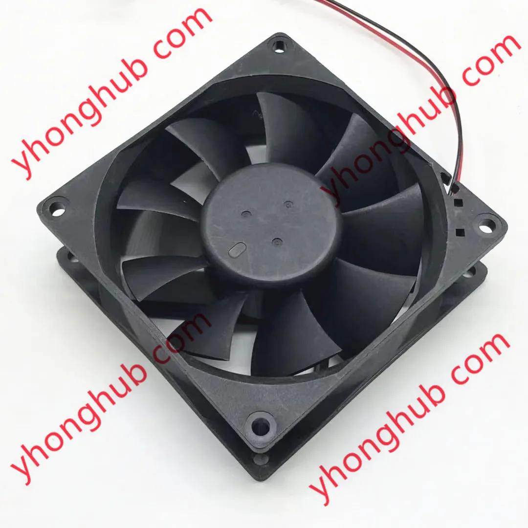 Охлаждающий вентилятор для сервера постоянный ток 24 В 0 35 А 90x90x32 мм 2 провода -