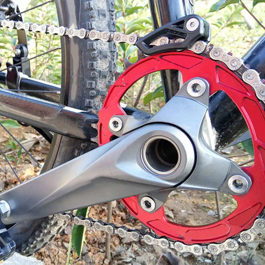 Bicycle Chain Guide Mountain Aluminum Alloy Tensioner Bike Middle Lock Protector Cycling Accessory | Спорт и развлечения