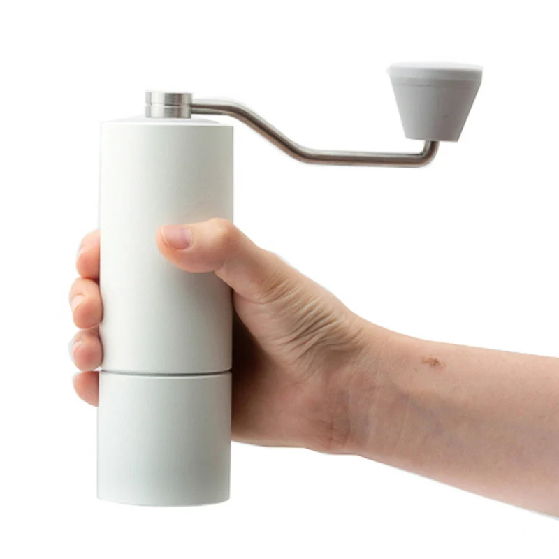 Timemore-Molinillo de caf&eacute; manual de aluminio, minimolino de alta calidad C2, rebaba de acero inoxidable, actualizaci&oacute;n-4