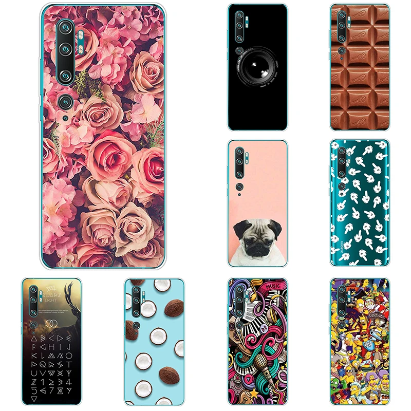Чехол для Xiaomi CC9 Pro прозрачный гибкий чехол накладка CC9Pro 6 47 дюйма ультратонкий