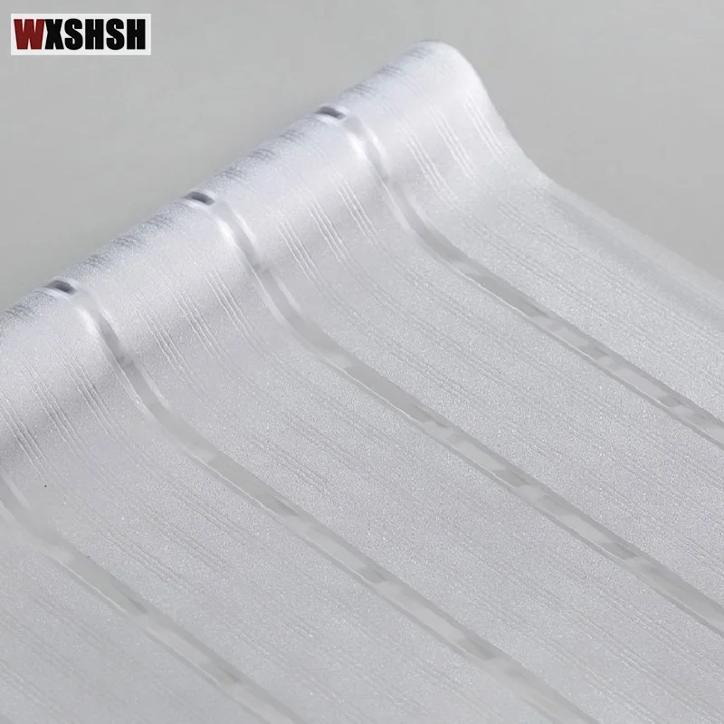 Наклейка на окно Антистатическая Нетоксичная ПВХ узор в полоску защита от