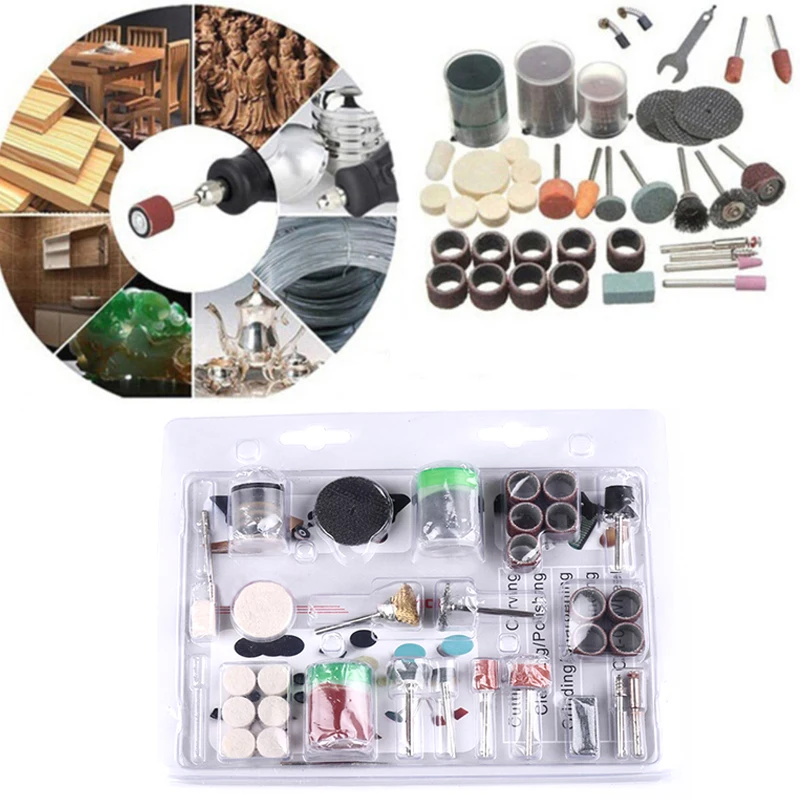 

Drill Electric Grinder kit Discs Polishing Cleaning Plastic Metal Multi functional Rotary