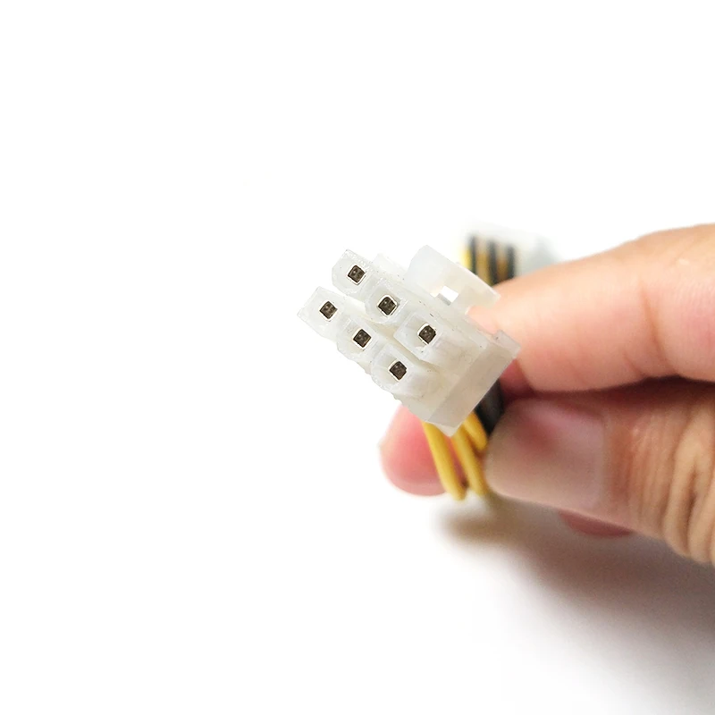 Удлинительный кабель для видеокарты 6 контактов штекер-гнездо | Электроника