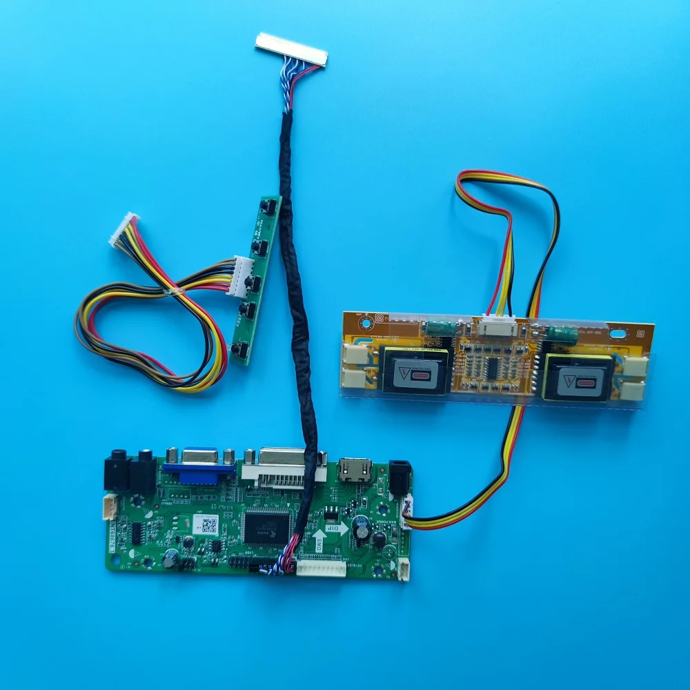 

Controller board kit M.NT68676 screen LED lamps For M190EG02 V4/V0/V1/V2/V3/V4(B)/V3 1280*1024 19" LCD DIY VGA DVI 30pin monitor