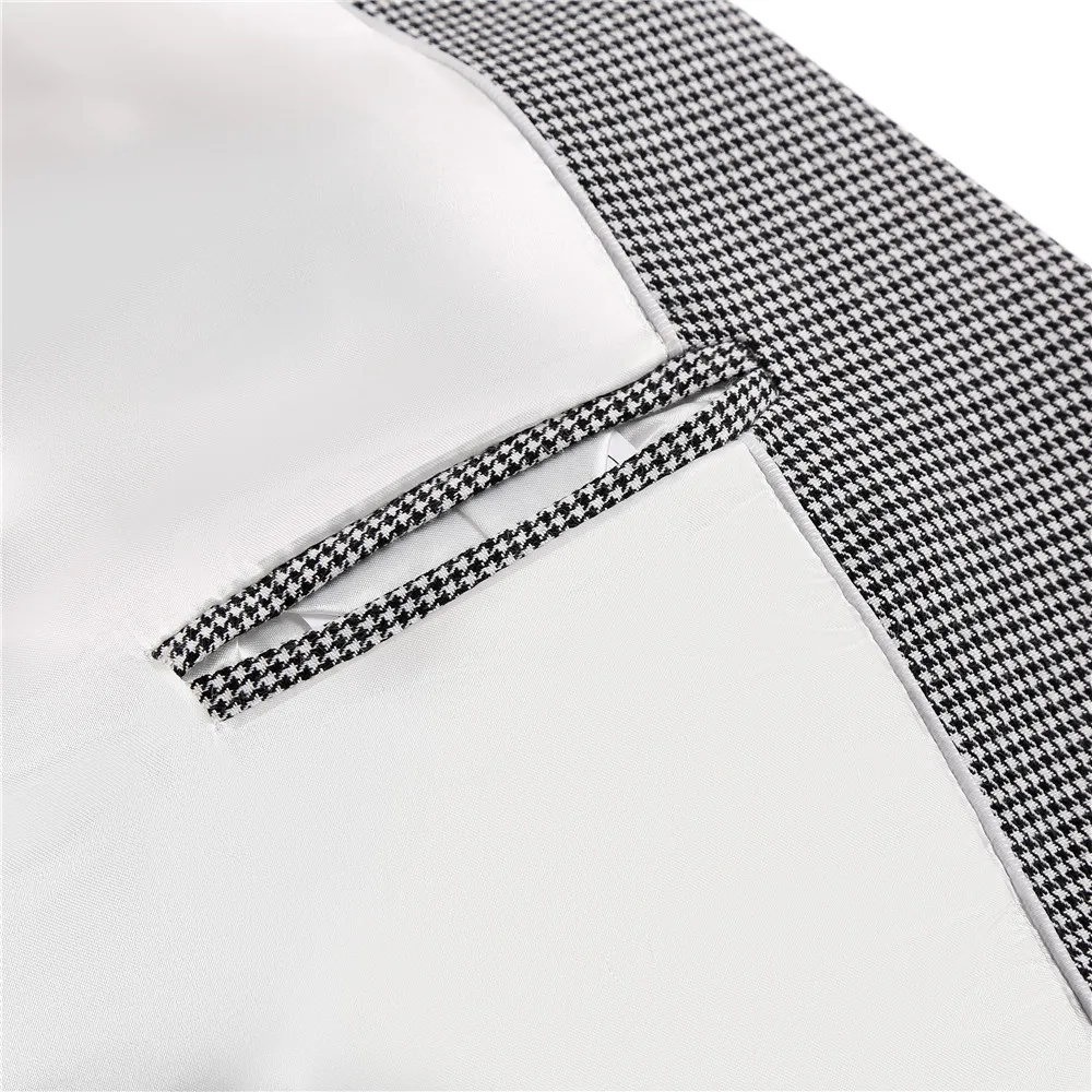 Мужская одежда с узором на заказ умный повседневный мужской костюм шитый под