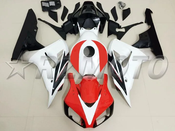 

4 Free Gifts New ABS bike Fairings kit Fit For HONDA CBR1000RR 2006 2007 06 07 Bodywork set red white