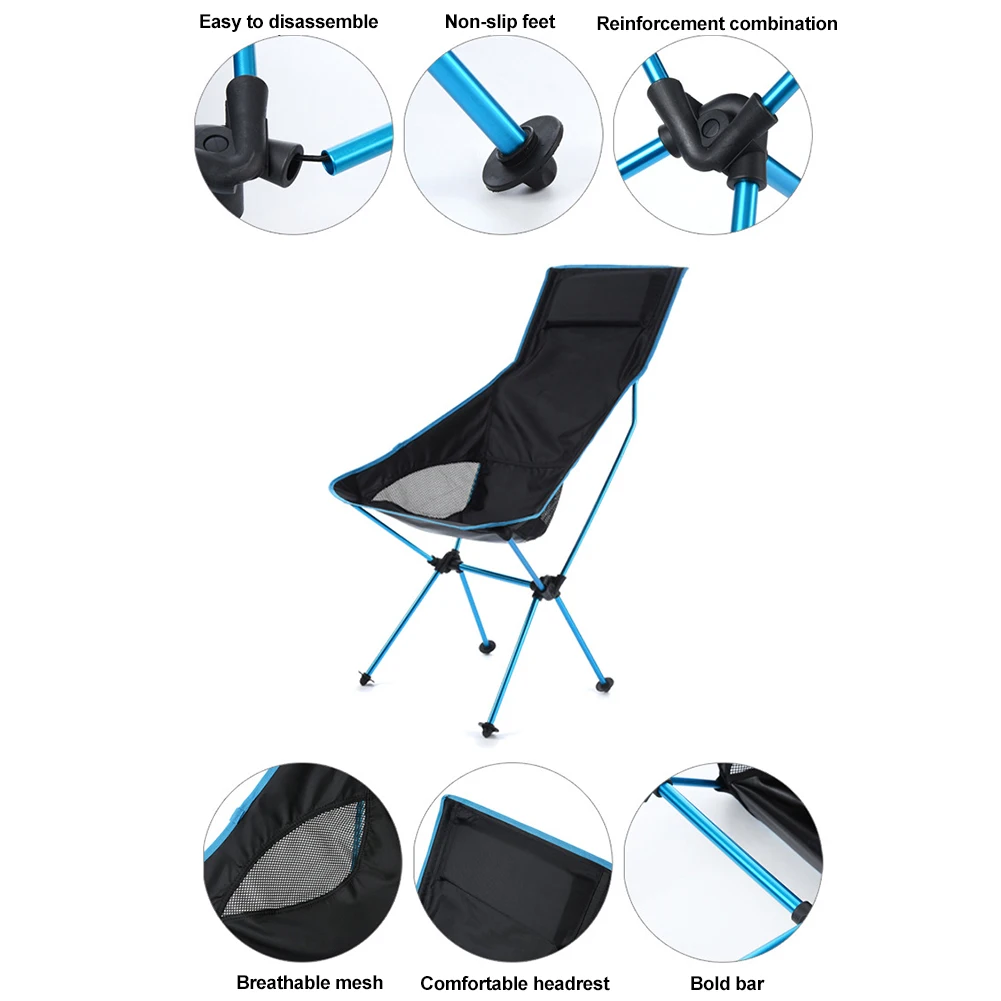 저렴한 낚시 바베큐 하이킹 의자 접이식 야외 접이식 캠핑 의자 휴대용 접이식 해변 피크닉 좌석 접이식 의자