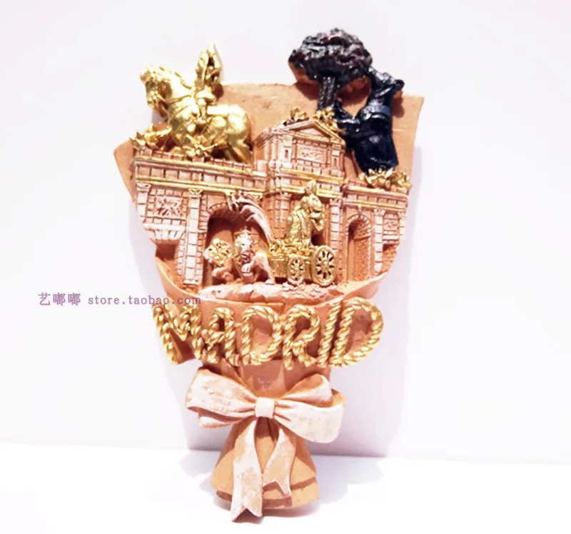 Франция магнит на холодильник Париж Испания Египет Греция путешествия смола