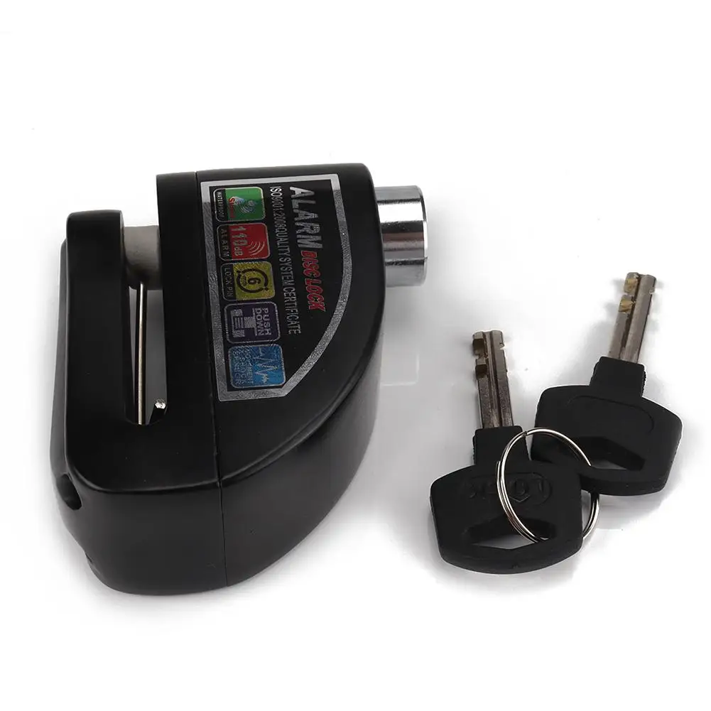 Замок велосипедный Противоугонный с сигнализацией замок для мотоцикла дисковым