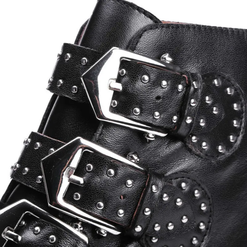 Fujin/женские ботинки Сезон осень-зима Модные женские ботильоны для отдыха на