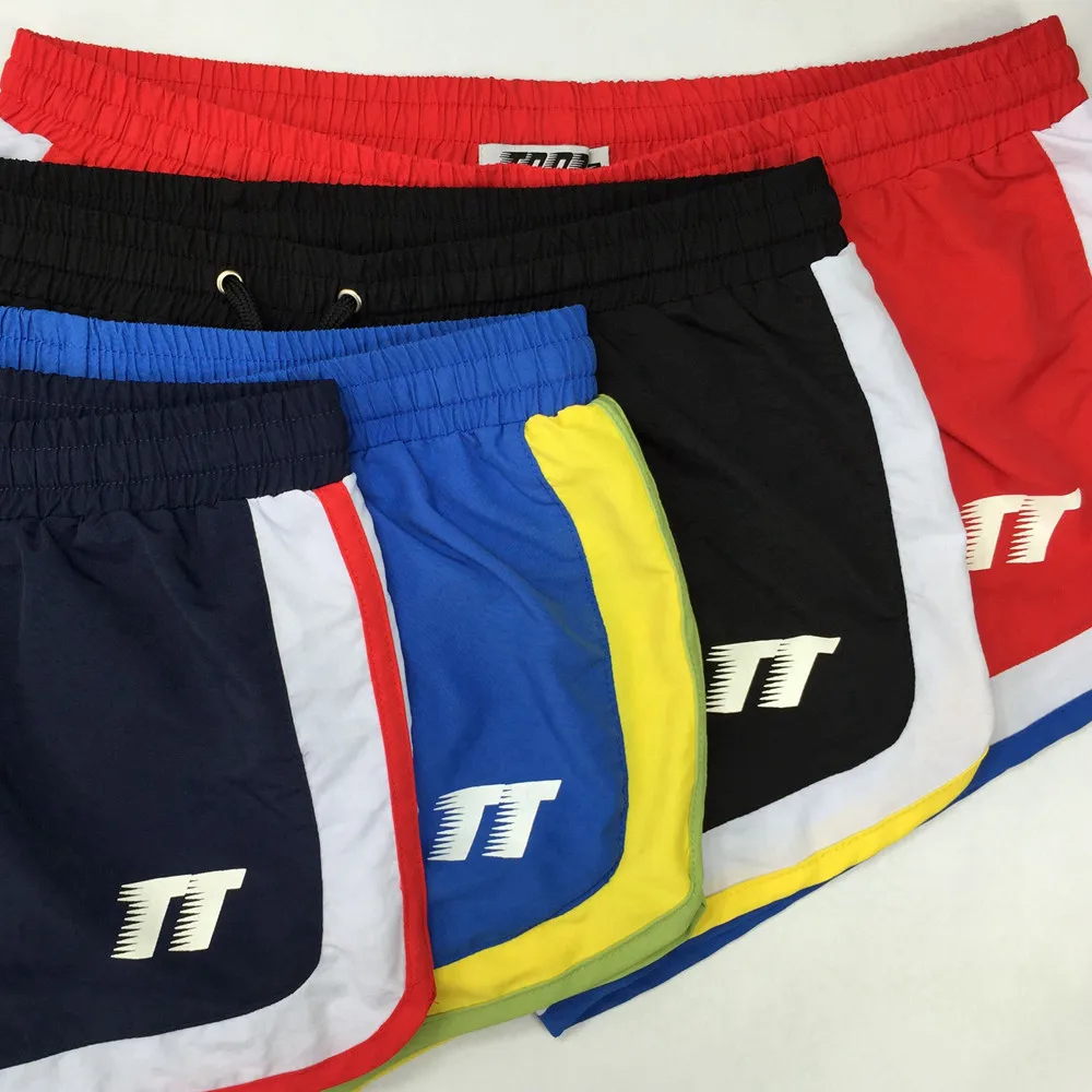 Мужские летние шорты TQQT бермуды с принтом в виде пятен плавательные эластичной