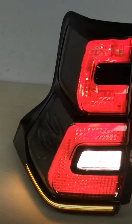 

Led tail light brake lamp driving light turn signal assembly for Toyota land cruiser prado 2014-17, 2018-on