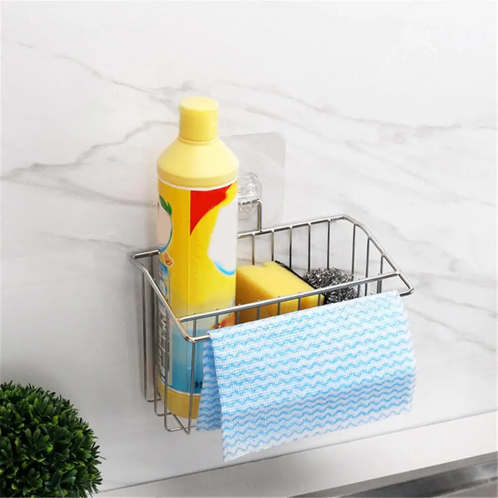 Ситечко для кухонной раковины корзина из нержавеющей стали полка слива на