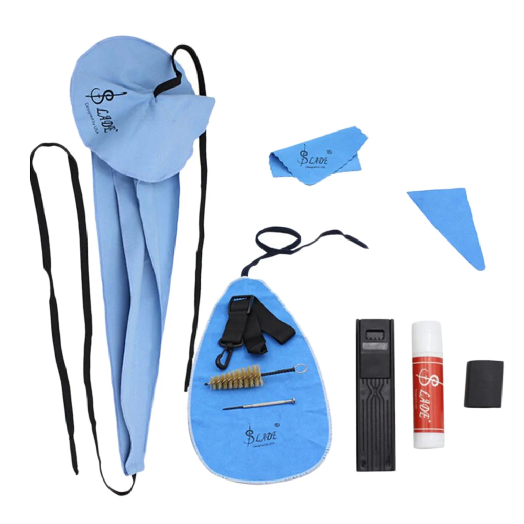 10 в 1 очистка саксофона Уход Набор Рид корпус отвертка для мундштука Sax DIY | Спорт и