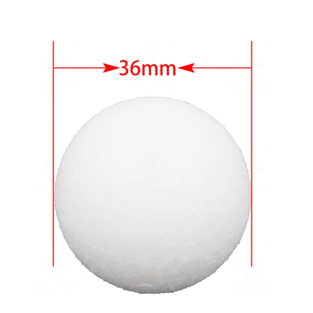 

12pcs Table Soccer Balls Replacement Balls Tabletop Game Balls Table Accessories(White/36mm)