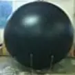 Black Коммерческий 1,5 м/2 м гигантский ПВХ надувной баллон воздушный шар с гелием для рекламных мероприятий - Цвет: Black