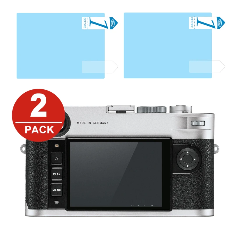 2X защитная пленка для ЖК экрана Leica Q2 Q SL CL S C M P MP M10 M10P E M9 M8 X Vario D Lux 7 LUX6/5|Защита