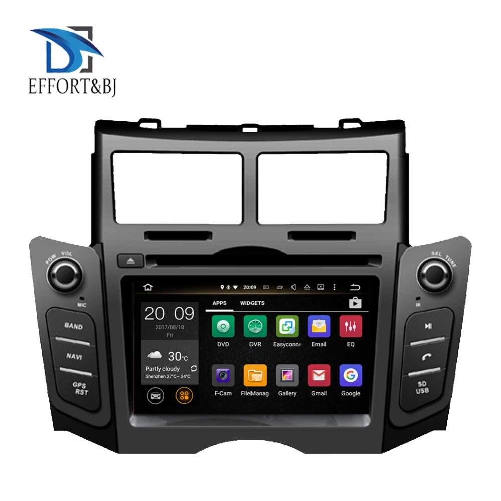 Автомобильный радиоприемник на Android стерео для Toyota Yaris 2005-2011 автомобильный