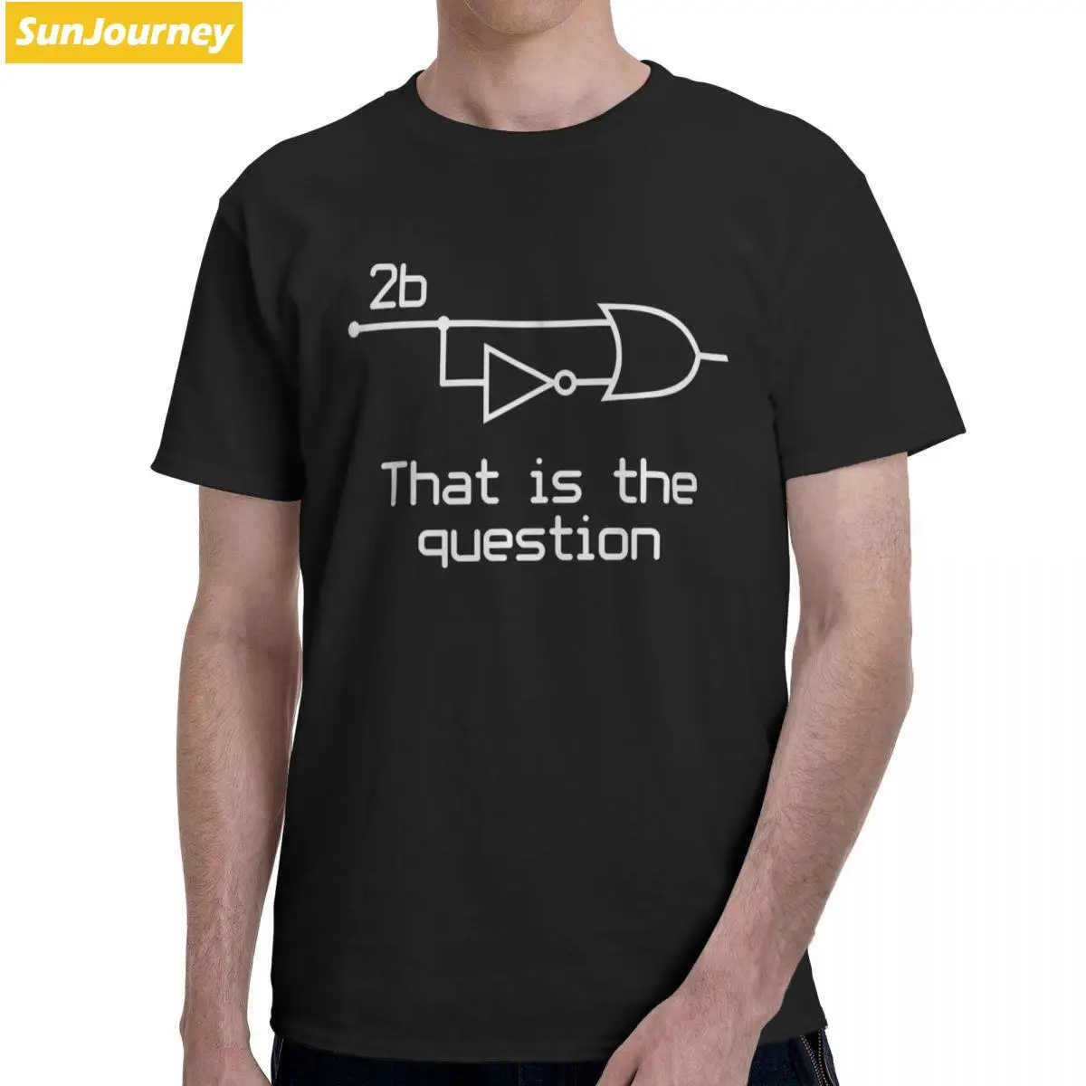 Футболка мужская оверсайз с круглым вырезом и коротким рукавом | Мужская одежда