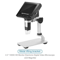 4 3 1000x hd monitor electronic digital video microscope led magnifier