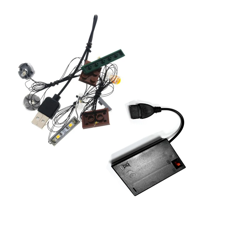 Светодиодный со светодиодсветильник кой для строительных блоков Lego серии 21319 Ideas