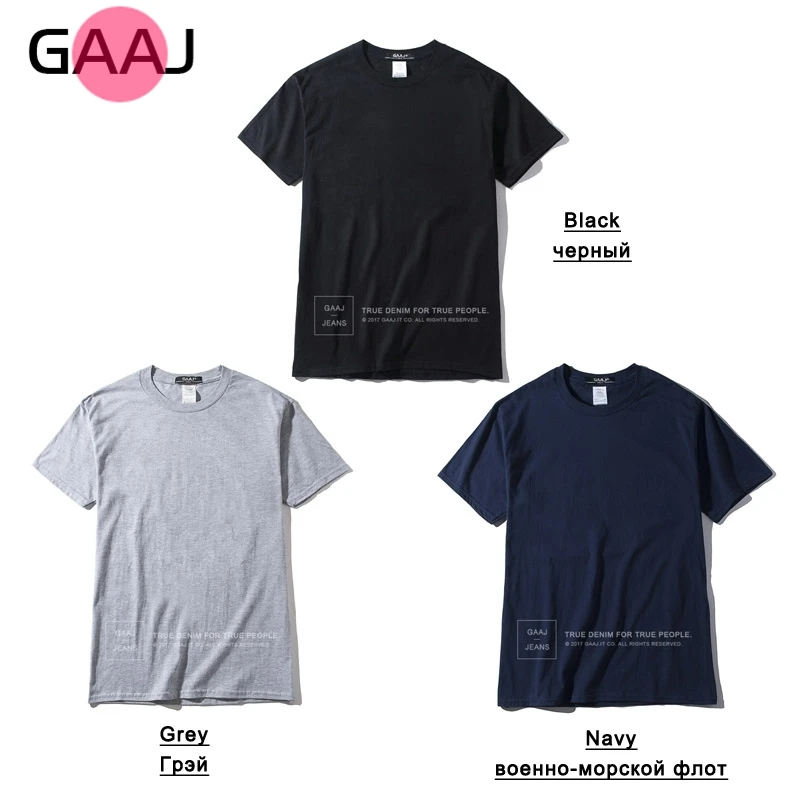 08 GAAJ, женская футболка, 100 хлопок, 3 шт., футболка, базовая, пустая, футболка для женщин, 3 упаковки, одноцветные топы, уличная футболка, 4XL, 5XL, 6XL - Цвет: 08