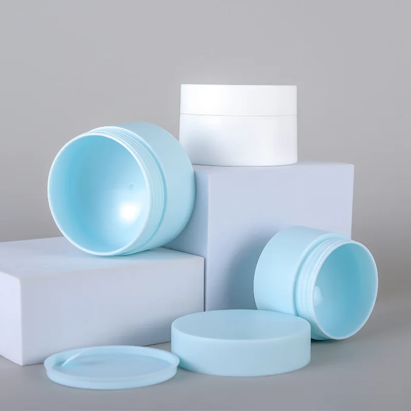 

2pcs Refillable Bottle Travel Lids Containers Silicone Cream Jars for Toiletries Colorful Empty Plastic Tight Waist Container