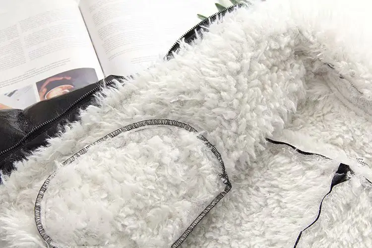 Женская мотоциклетная куртка на молнии блестящая из искусственной кожи с