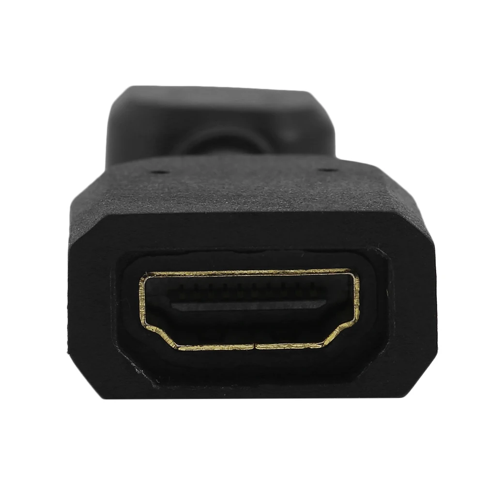 360 градусов регулируемый вращающийся HDMI адаптер Папа-мама конвертер аудио плеер