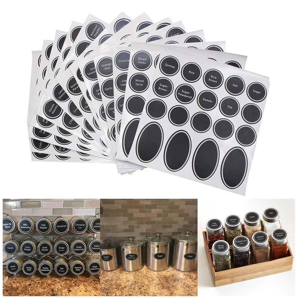 320 + многоразовые доске для кладовой банки с закручивающейся крышкой печатных