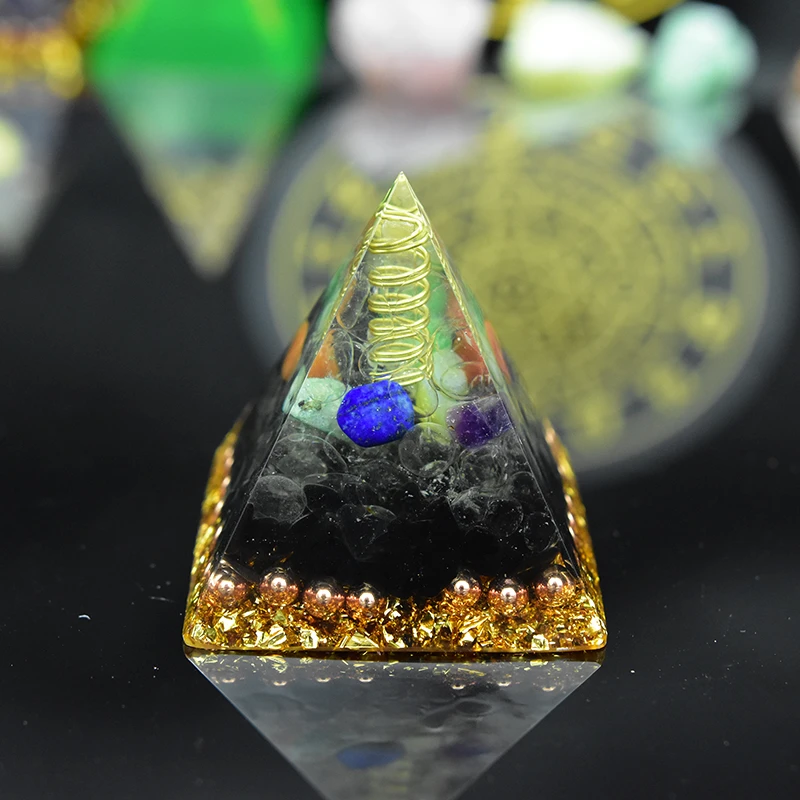 Новый элитный пирамидальный энергетический генератор семь чакр для медитации