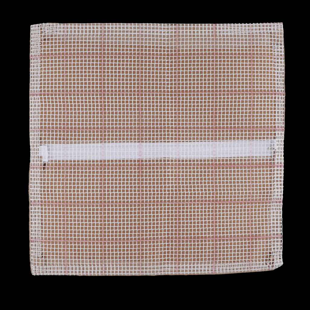 Сетка для коврика сделай сам холст (17 ''x 17'') чехол подушки с защелкой и