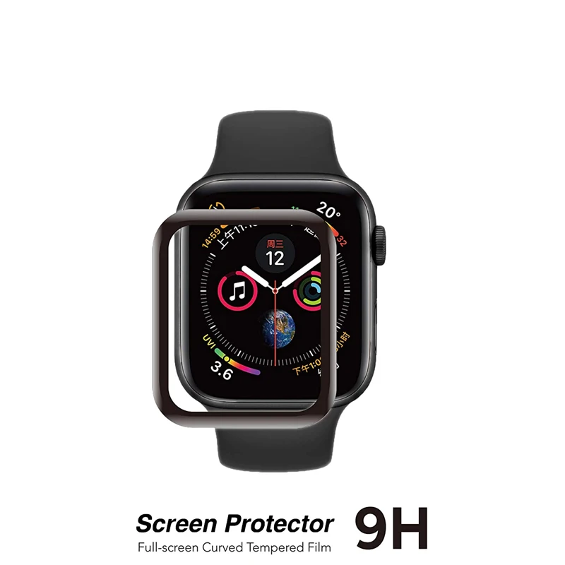 

Screen Protector film For apple watch 5/4 40mm 44mm Tempered film For Iwatch Series 3 2 1 38mm 42mm (Not-Tempered Glass)