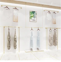 clothing store display racks womens ceiling hanging hangers on the wall hanger hanging clothes pole wall hanging