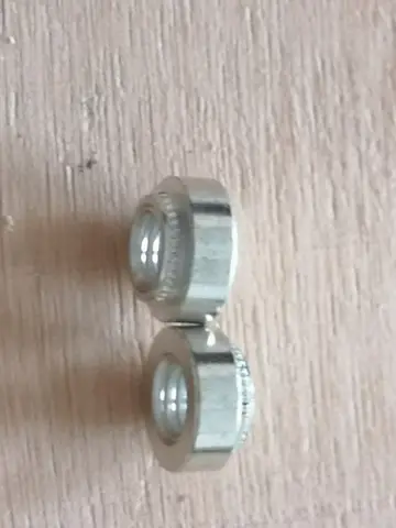 Гайки протяжки KF2/KFS2-M2.5M3.5M4M5M6/256/440/632/832/032/0420 Самозажимные гайки из углеродистой стали