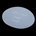 Новейшая силиконовая многоразовая форма для маски для лица, зеркальная форма для фруктов, Прозрачная форма для маски, поднос для маски, сделай сам, инструмент для изготовления