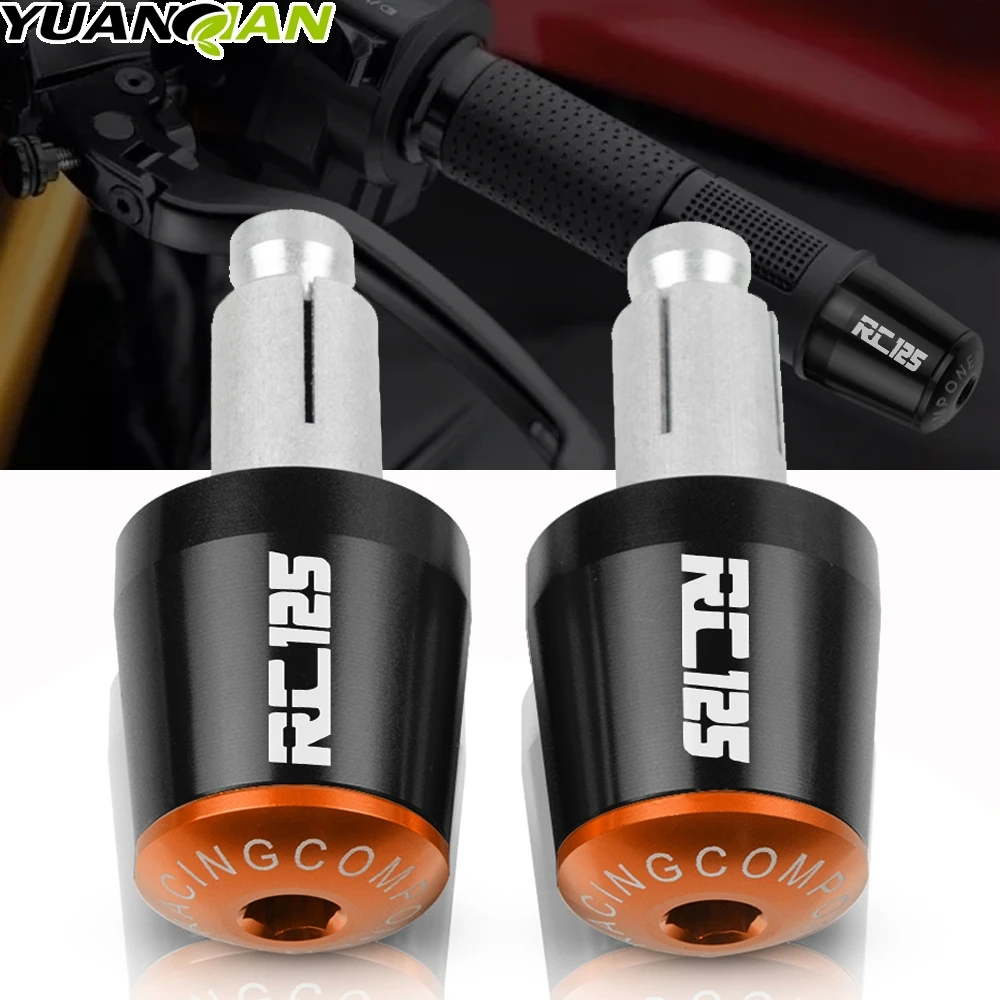 

Для RC125 RC 125 CNC 22 мм ручки руля рукоятка Крышка Торцевая заглушка для RC125 RC 125 2014 2015 2016 2017 2018